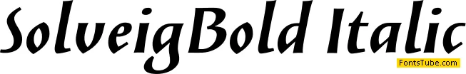 Solveig Font Family