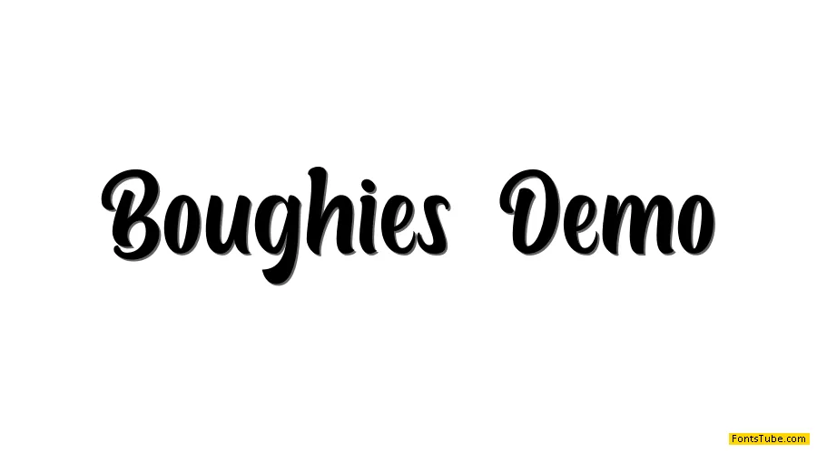 Boughies Font