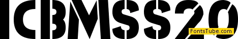 ICBM Font Family