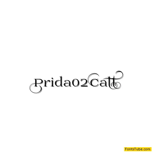 Prida02Calt Font