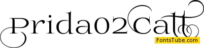 Prida02Calt Font