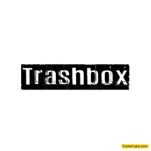 Trashbox Font