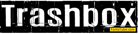 Trashbox Font