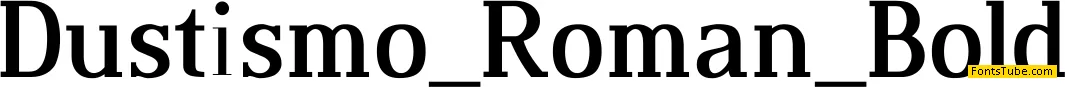 Dustismo Roman Font Family