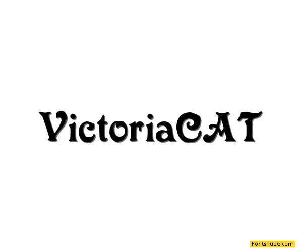 Victoria CAT Font