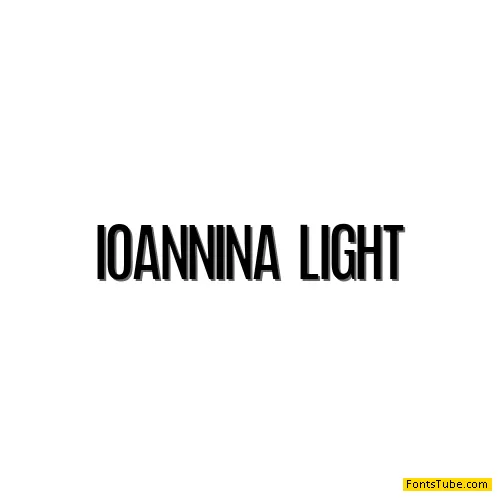 Ioannina Font Family