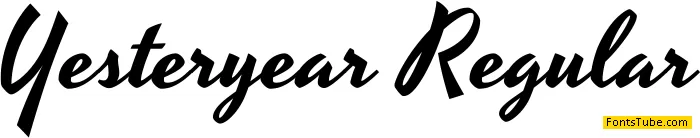 Yesteryear Font