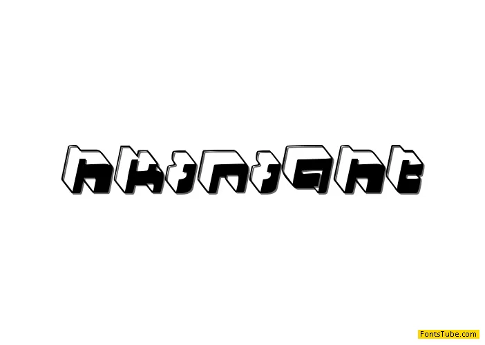 HKI Nightlife Font