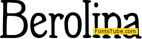 Berolina Font