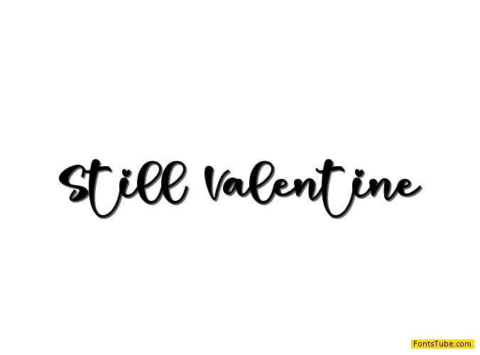 Still Valentine Font