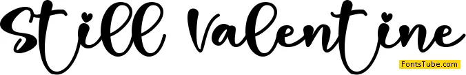 Still Valentine Font