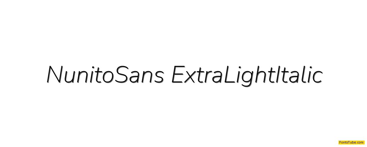 Nunito Sans