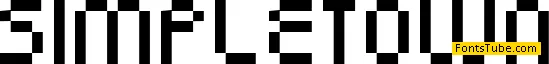 Simpletown Font