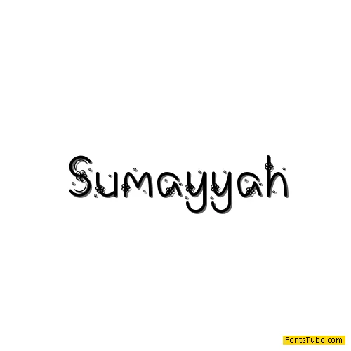 Sumayyah Font