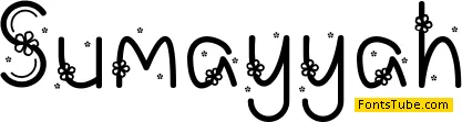 Sumayyah Font