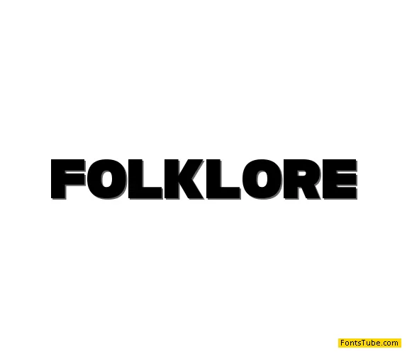 Folklore Font
