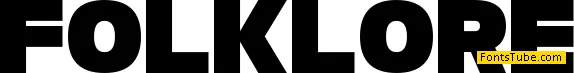 Folklore Font