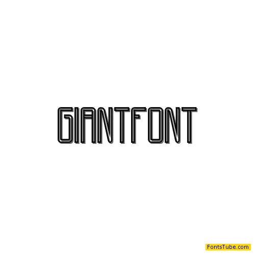 GiantFont Font