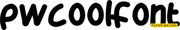 PW Cool Font Font