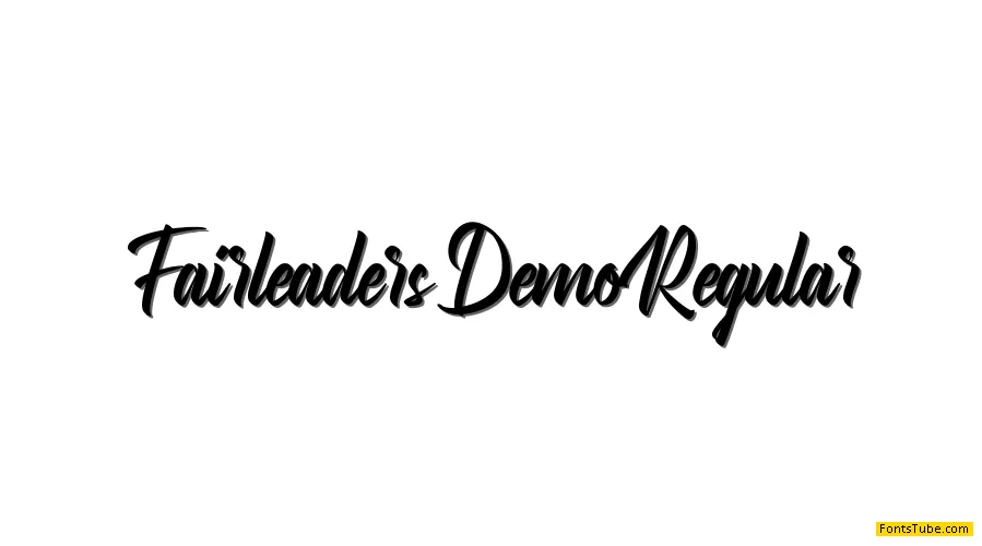 Fairleaders Demo Font