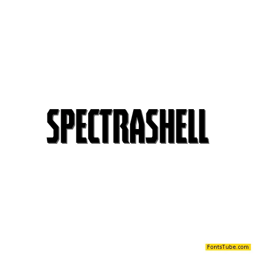 Spectrashell Font