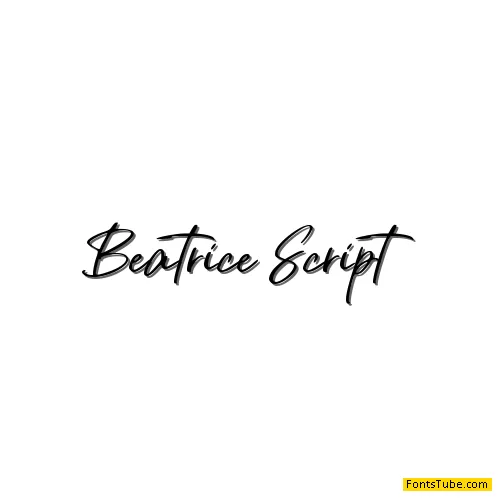 Beatrice Script Font