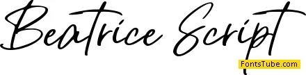 Beatrice Script Font