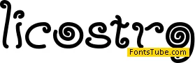 Licorice Strings BRK Font