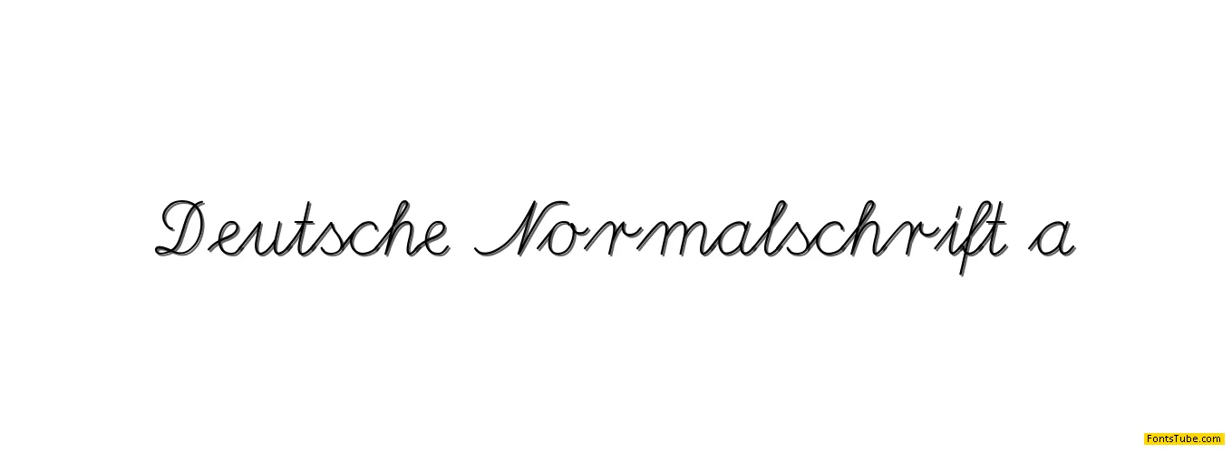 Deutsche Normalschrift Font Family