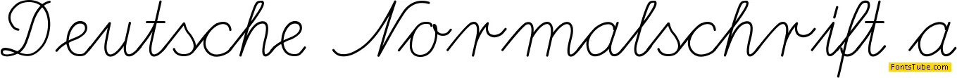 Deutsche Normalschrift Font Family