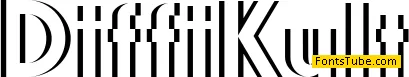 DiffiKult Font