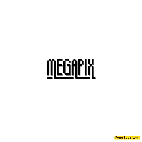 megapixel Font