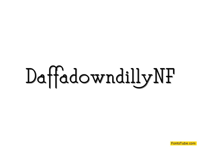Daffadowndilly NF Font