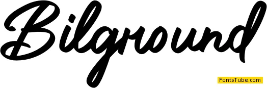 Bilground Font