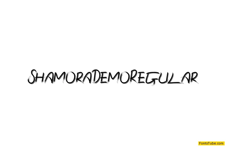 Shamora Demo Font