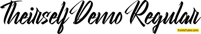 Theirself Demo Font