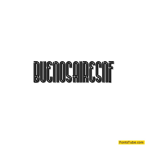 Buenos Aires NF Font