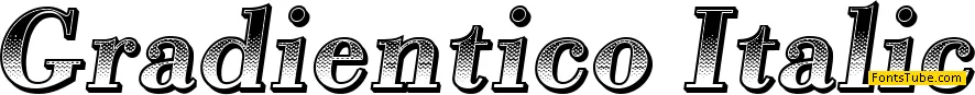 Gradientico Font Family