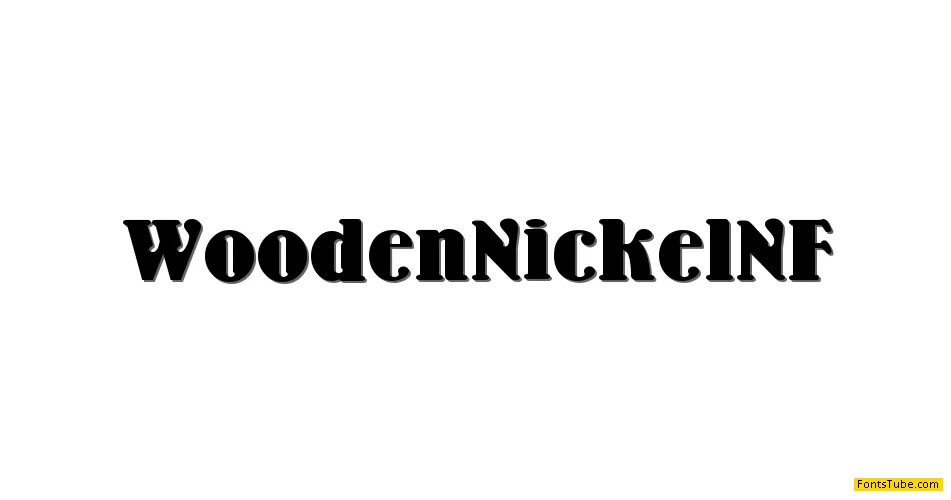 Wooden Nickel NF Font