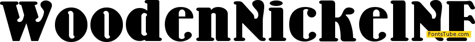 Wooden Nickel NF Font