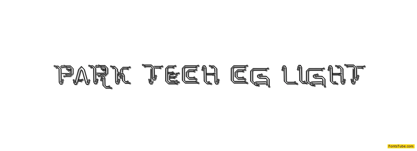Park Tech CG Font Family
