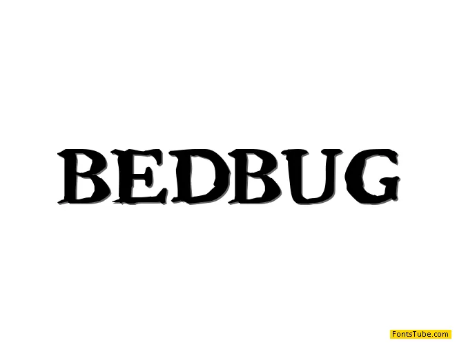 Bedbug Font