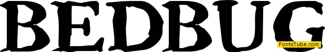 Bedbug Font