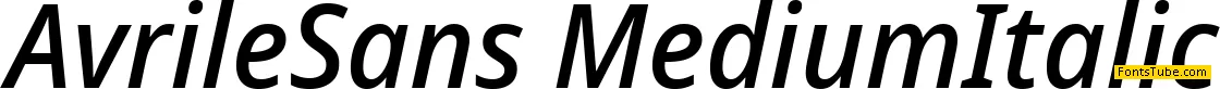 Avrile Sans Font Family