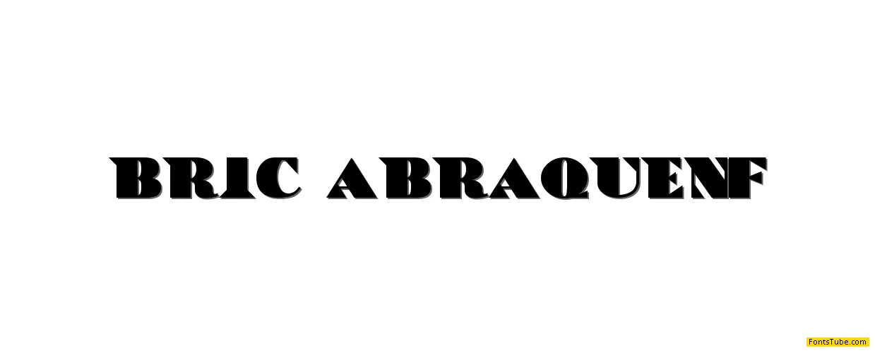 Bric-a-Braque NF Font