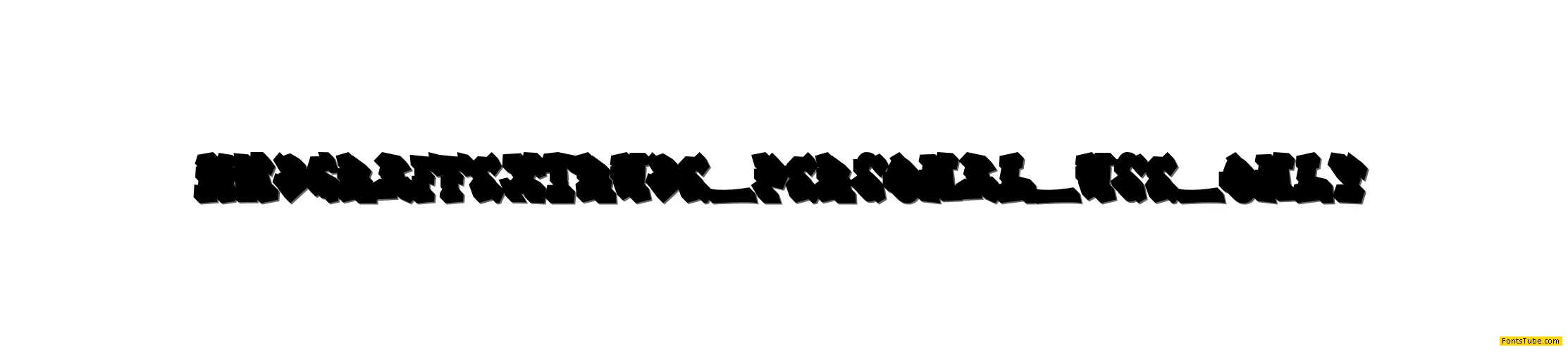 MwdGraff_PERSONAL_USE_ONLY Font Family