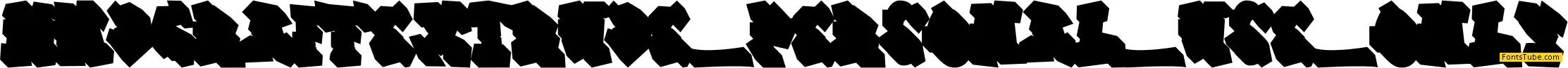 MwdGraff_PERSONAL_USE_ONLY Font Family