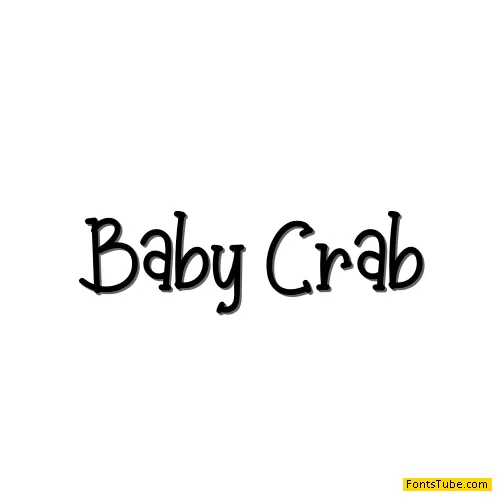 Baby Crab Font Family