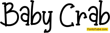 Baby Crab Font Family