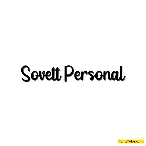 Sovett Font